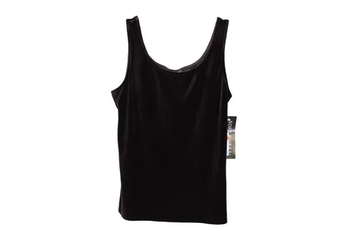 Earrings Studio Works NEW Soft Works Petite Brown Velvet Tank S