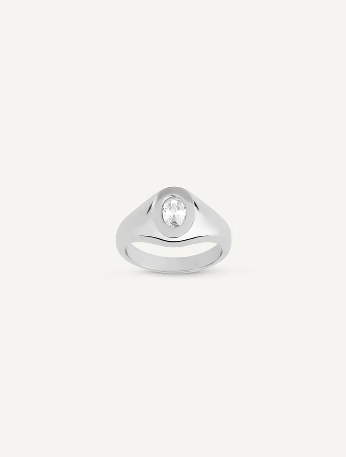 Rings Maison Dore GLAZED SIGNET RING