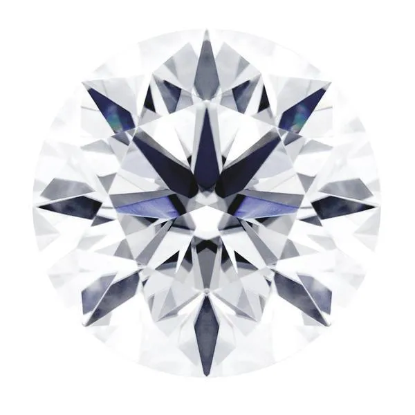 Certified Round Hearts Arrows Fire Brilliance Loose Moissanite Stone 250 Carats F Color VS1 Clarity Fire Brilliance Rings