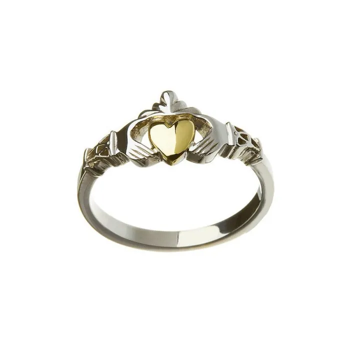 Necklaces Boru New York Claddagh with 10K Gold Heart
