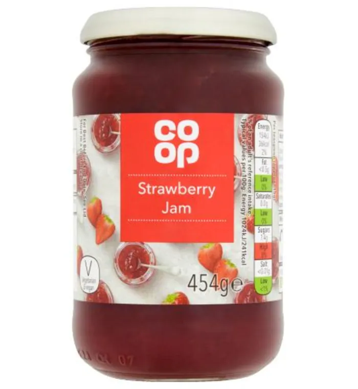 Ramsden International Earrings Co Op Strawberry Jam 420g