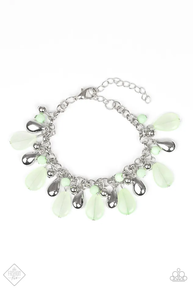 Bracelets Paparazzi Jewelry Paparazzi Bracelet Definitely Diva Green