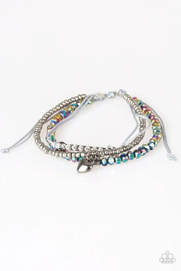 Bracelets Paparazzi Jewelry Paparazzi Bracelet Reckless Romance Multi