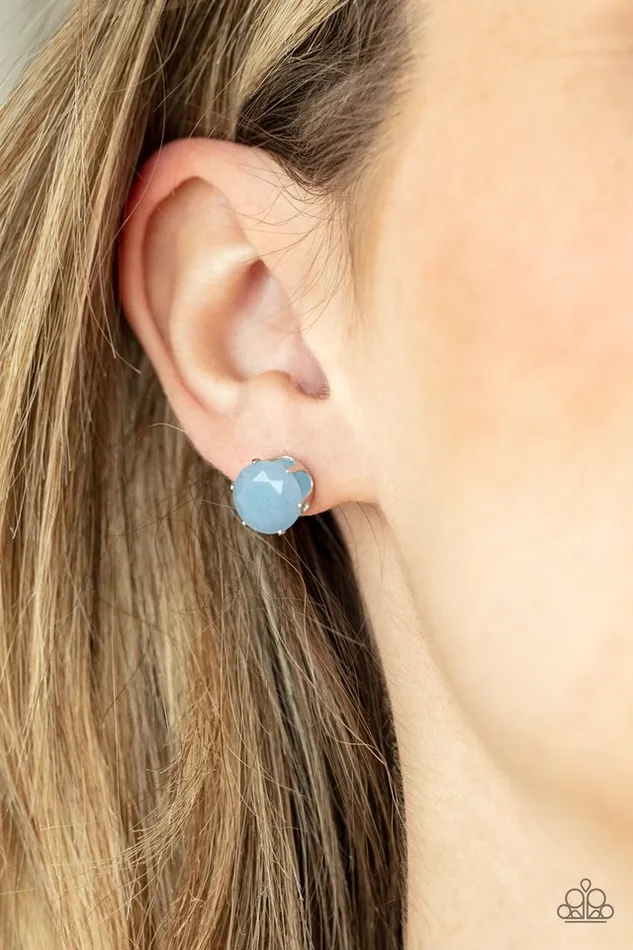 Earrings Paparazzi Jewelry Paparazzi Earring Simply Serendipity Blue