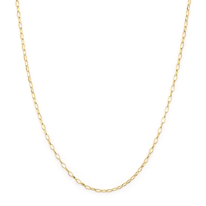 Necklaces Jude Frances Jude Frances Lisse Small Looped Chain Necklace