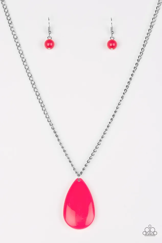Necklaces Paparazzi Jewelry Paparazzi Necklace So PopYOUlar Pink