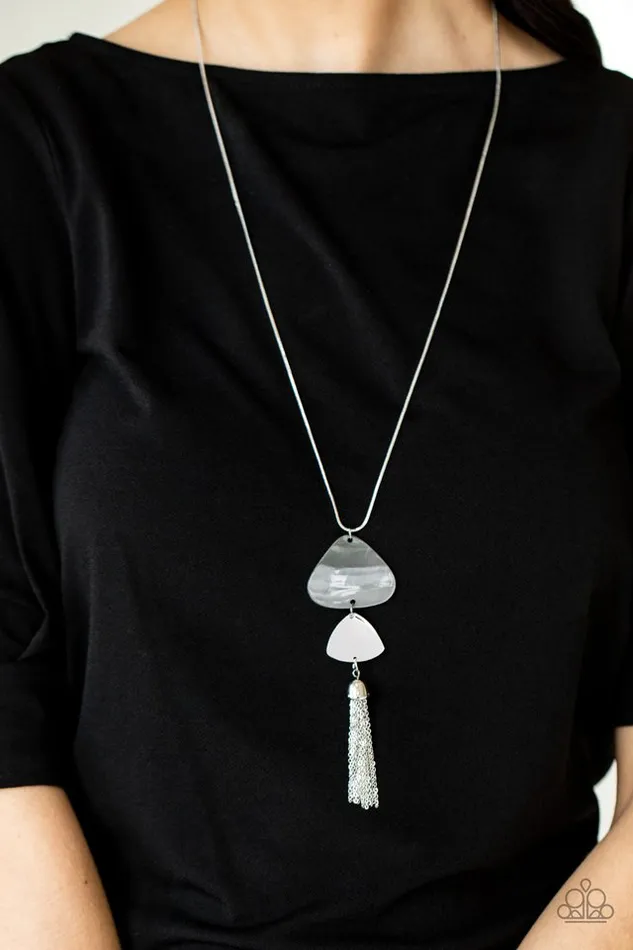 Necklaces Paparazzi Jewelry Paparazzi Necklace TIDE You Over Silver
