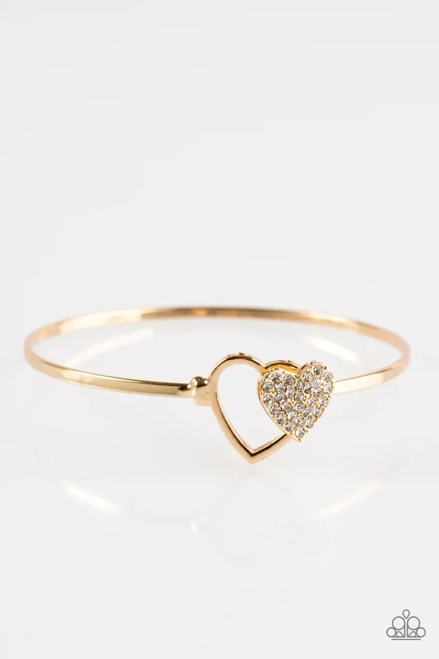 Paparazzi Bracelet Valentine Vixen Gold Paparazzi Jewelry Bracelets