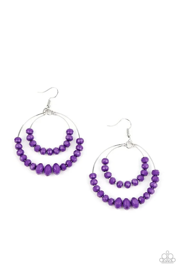 Paparazzi Earring Paradise Party Purple Paparazzi Jewelry Earrings Paparazzi Earring Paradise Party Purple Paparazzi Jewelry Earrings