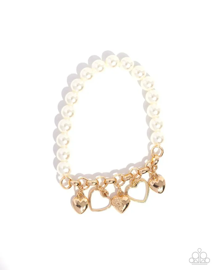 Paparazzi Jewelry Bracelets Paparazzi Bracelet Charming Candidate Gold Paparazzi Jewelry Bracelets Paparazzi Bracelet Charming Candidate Gold