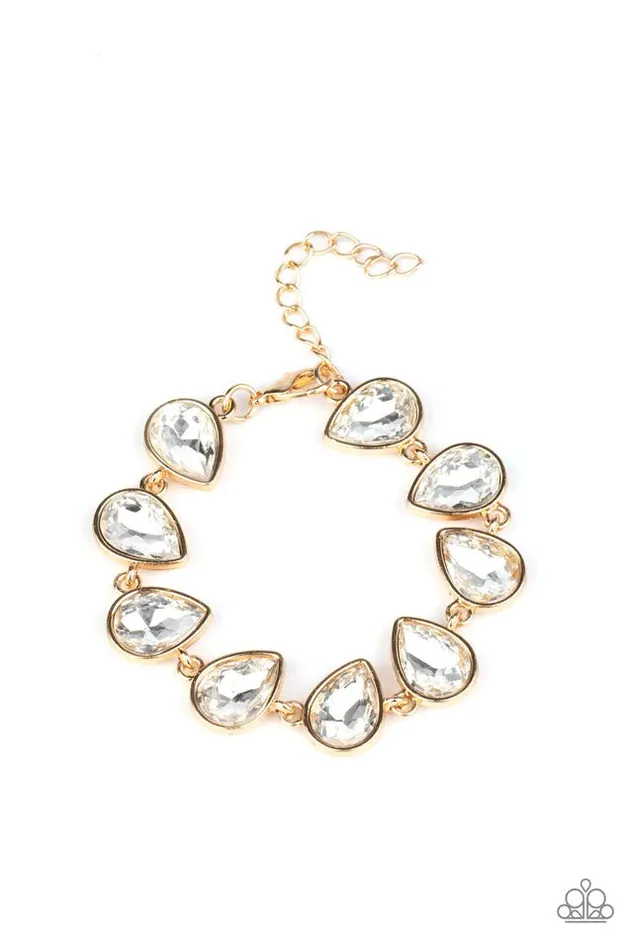 Paparazzi Jewelry Bracelets Paparazzi Bracelet Free Rein Gold