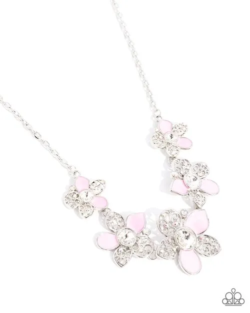 Paparazzi Jewelry Necklaces Paparazzi Necklace April Showers Bring Flowers Pink Paparazzi Jewelry Necklaces Paparazzi Necklace April Showers Bring Flowers Pink