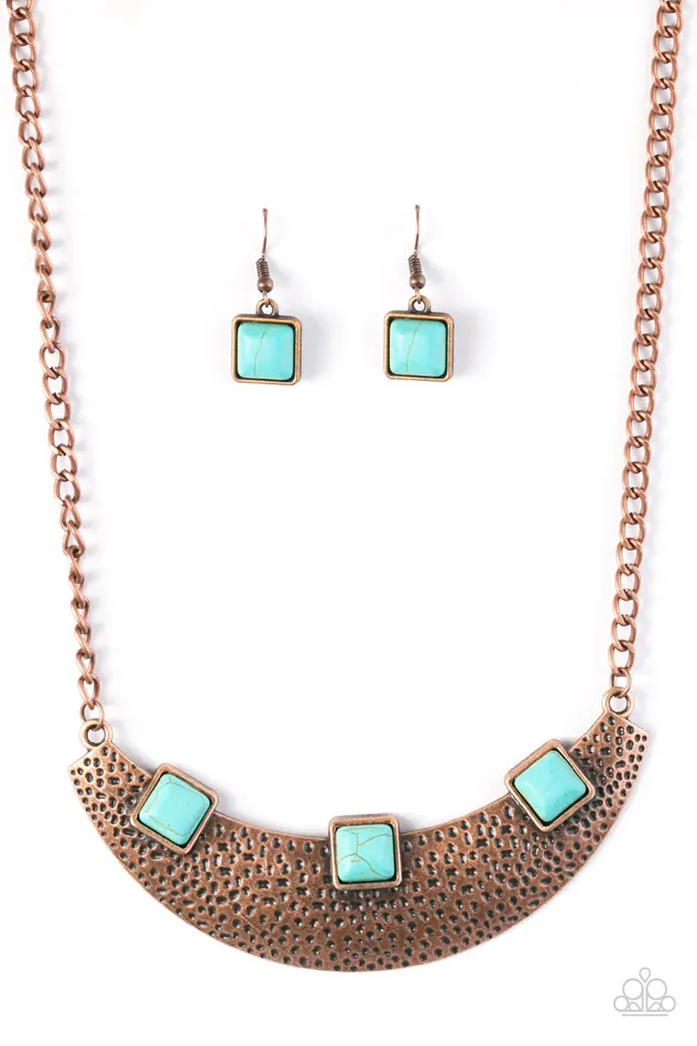 Paparazzi Jewelry Necklaces Paparazzi Necklace Fierce Fascination Copper