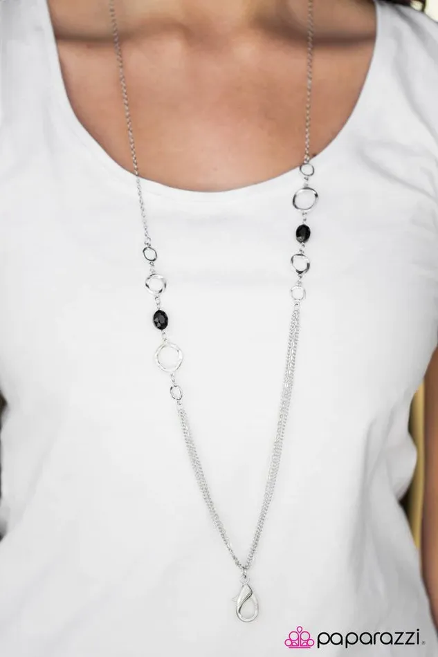Paparazzi Jewelry Necklaces Paparazzi Necklace Regal Radiance Black