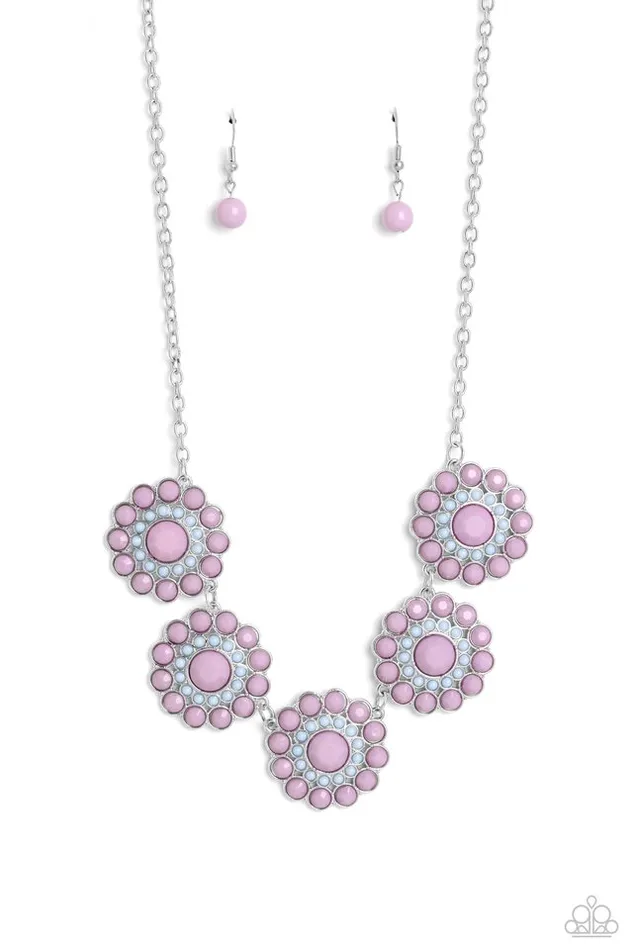 Paparazzi Necklace Floral Fervor Purple Paparazzi Jewelry Necklaces Paparazzi Necklace Floral Fervor Purple Paparazzi Jewelry Necklaces