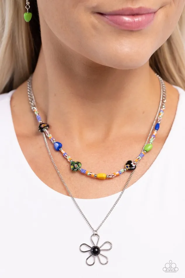 Paparazzi Necklace Traditionally Trendy Black Paparazzi Jewelry Necklaces