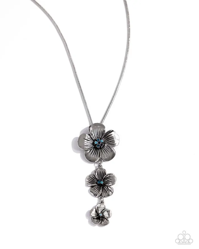 Paparazzi Necklace Wallflower Whimsy Blue Paparazzi Jewelry Necklaces Paparazzi Necklace Wallflower Whimsy Blue Paparazzi Jewelry Necklaces