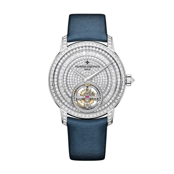 Vacheron Constantin PreStyled Sets Vacheron Constantin Traditionnelle 39mm Ref 6025T000GB635 18K White Gold Pave Diamond Dial 18K White Gold Diamond Bracelet Vacheron Constantin PreStyled Sets Vacheron Constantin Traditionnelle 39mm Ref 6025T000GB635 18K White Gold Pave Diamond Dial 18K White Gold Diamond Bracelet