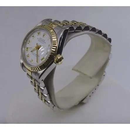 Bracelets GB Rolex Datejust 36 Mm Mens Watch White Dial Two Tone Bracelet QUICK SET Bracelets GB Rolex Datejust 36 Mm Mens Watch White Dial Two Tone Bracelet QUICK SET