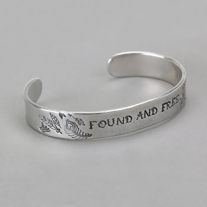 Bracelets MJ Pewter Bracelet Blank 146mm 575 x 12mm 48 12 Gauge