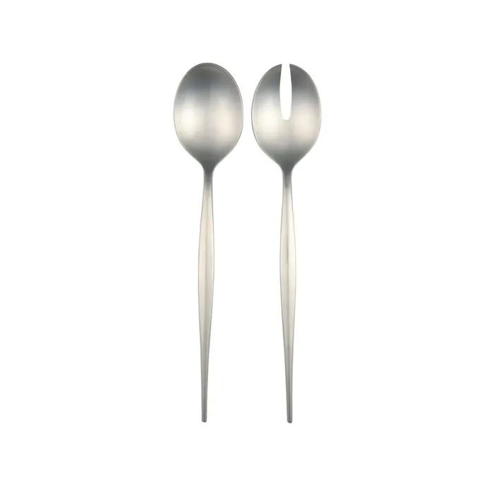 Earrings Vietri Vietri Natura Satin Salad Serving Set 925 1810 Stainless Steel Italian Handmade Tossers Silver Earrings Vietri Vietri Natura Satin Salad Serving Set 925 1810 Stainless Steel Italian Handmade Tossers Silver