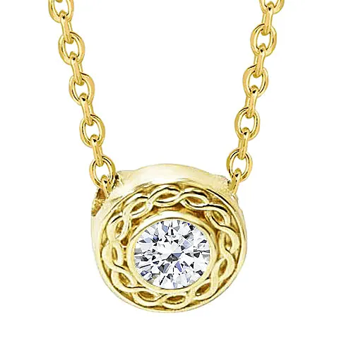 GB Necklace Pendant With Chain 100 Carats Yellow Gold 14K New Natural Earth Mined Diamond Necklaces GB Necklace Pendant With Chain 100 Carats Yellow Gold 14K New Natural Earth Mined Diamond Necklaces