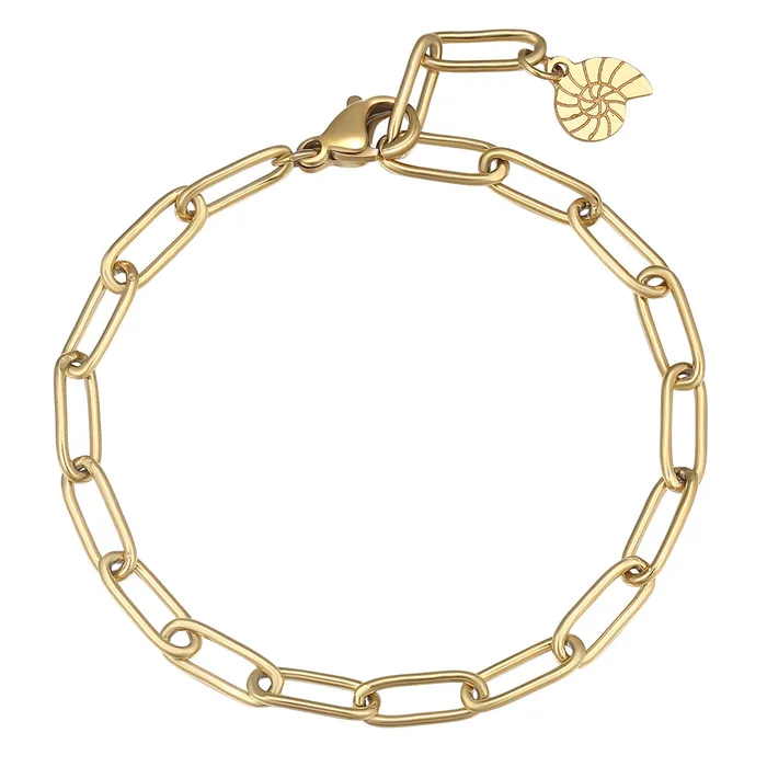 Hey Happiness Bracelets Chunky Chain Bracelet Gold