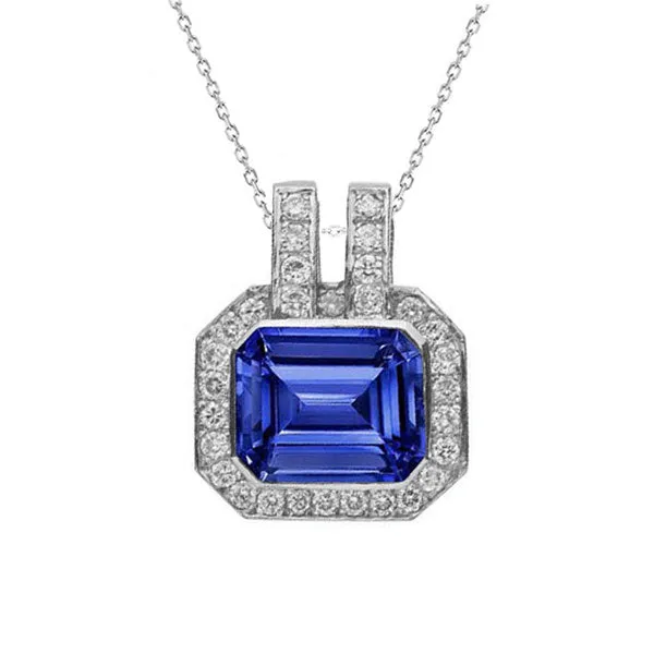 Necklaces HarryChadEntcom Natural Earth Mined Diamond Halo Emerald Gemstone Pendant Double Bail 425 Carats Jewelry Necklaces HarryChadEntcom Natural Earth Mined Diamond Halo Emerald Gemstone Pendant Double Bail 425 Carats Jewelry