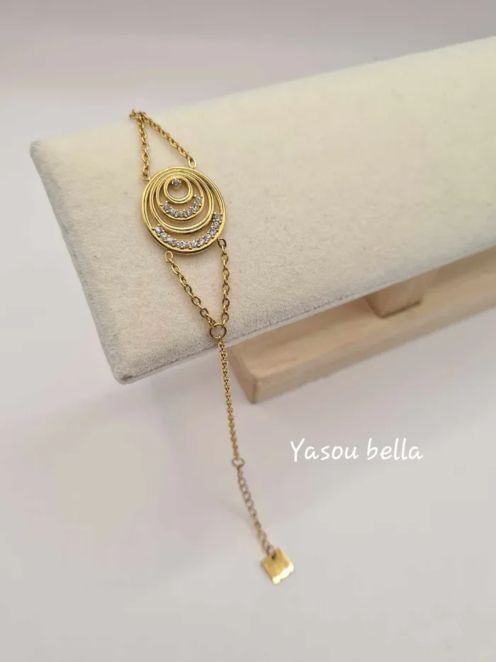 Yasou Jewelry Bracelet Multi Ring Luxe Bracelets