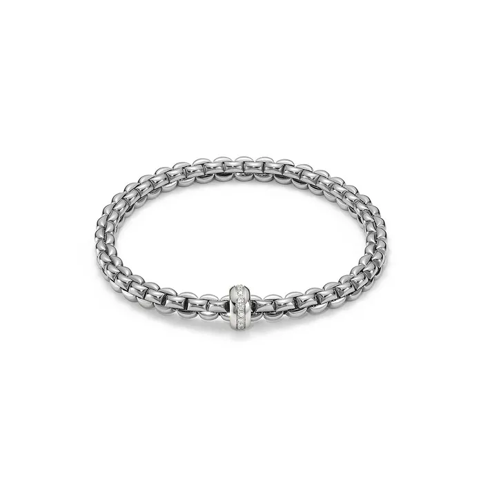 Bracelets International Diamond Center Fope OLLY White Gold Diamond Bracelet 015 CTW Bracelets International Diamond Center Fope OLLY White Gold Diamond Bracelet 015 CTW