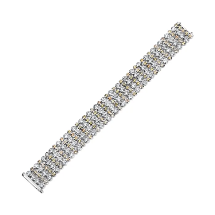 Bracelets SG Vintage Multicolor Diamond Flexible Bracelet