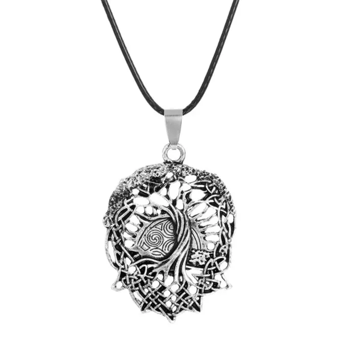 Necklaces Valhalla Vikings Yggdrasil Necklace Knotted Yggdrasil