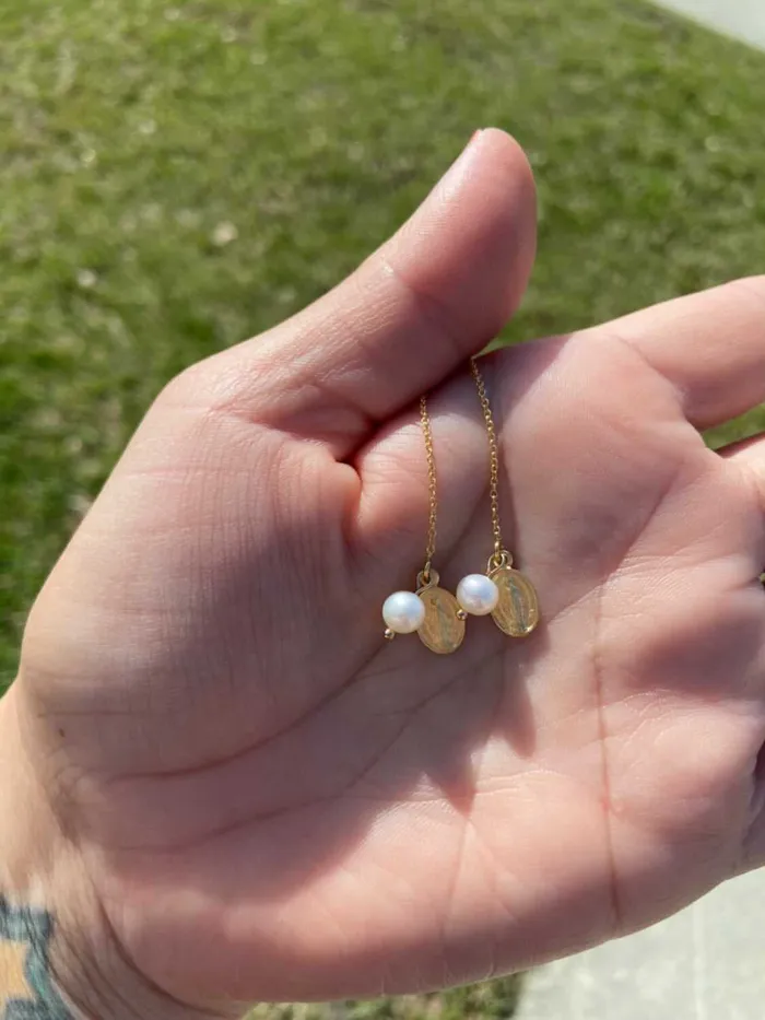 The Little Catholic Miraculous Medal Earrings Earrings