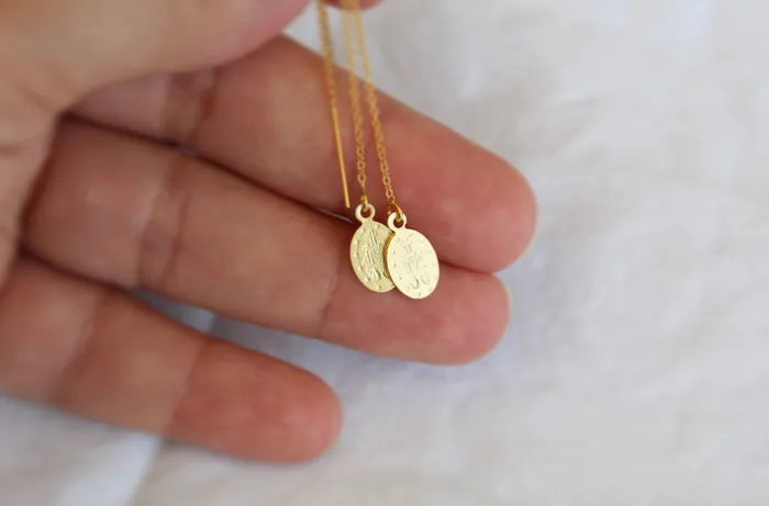 The Little Catholic Miraculous Medal Earrings Earrings