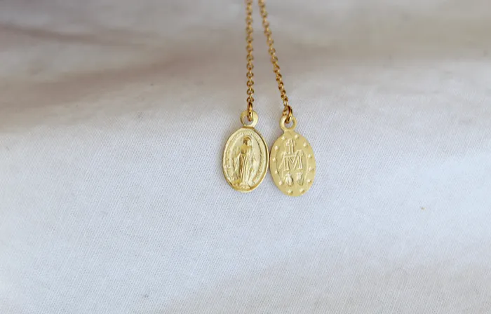 The Little Catholic Miraculous Medal Earrings Earrings
