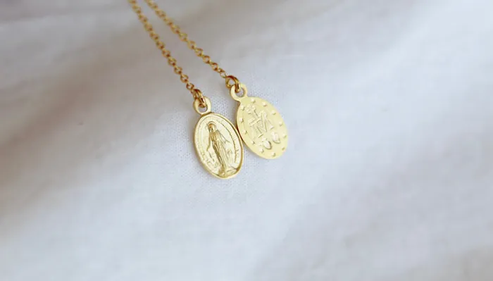 The Little Catholic Miraculous Medal Earrings Earrings