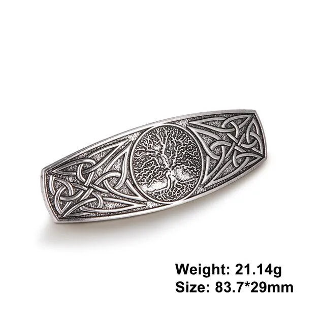 Valhalla Vikings Necklaces Viking Hair Clip Tree of Life