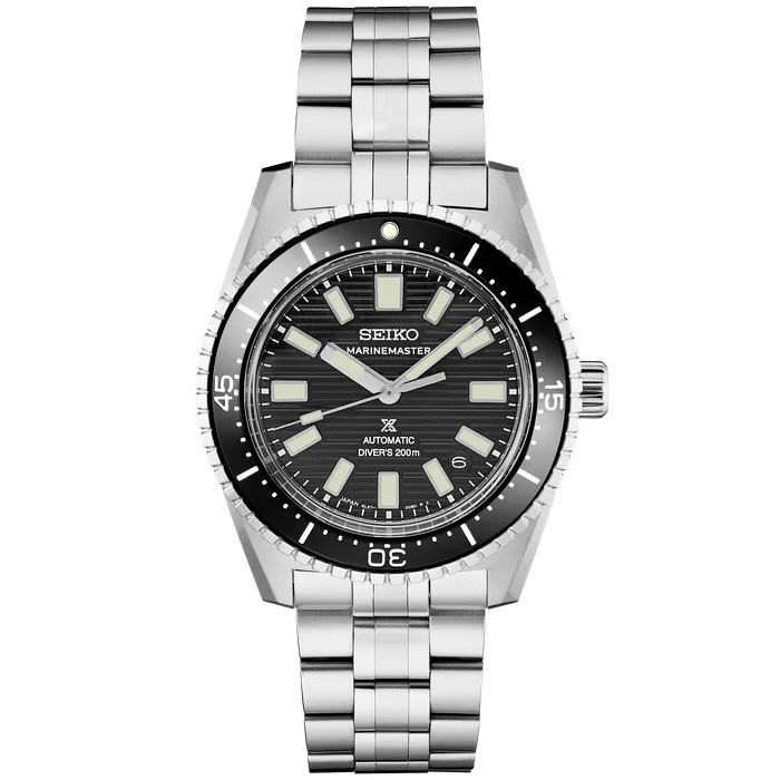 Watches PROSPEX MARINEMASTER 1965 DIVERS WATCH REINTERPRETATION BLACK SJE101 Seiko Watches PROSPEX MARINEMASTER 1965 DIVERS WATCH REINTERPRETATION BLACK SJE101 Seiko
