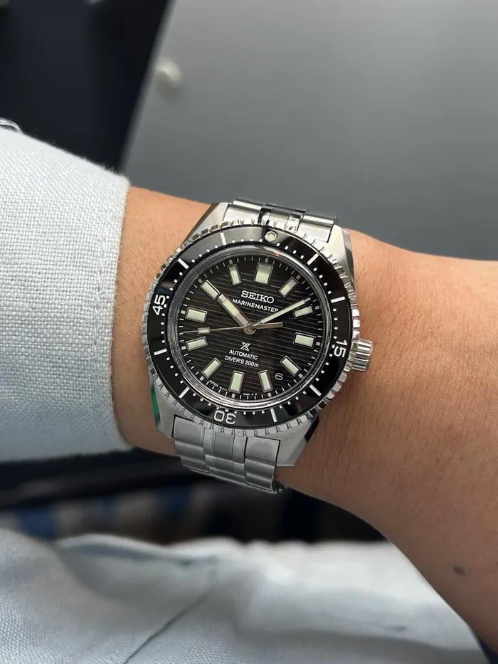 Watches PROSPEX MARINEMASTER 1965 DIVERS WATCH REINTERPRETATION BLACK SJE101 Seiko