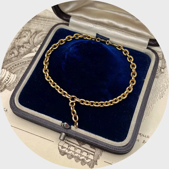 21stfinds Bracelets Chain Link Bracelet with Charm Chain