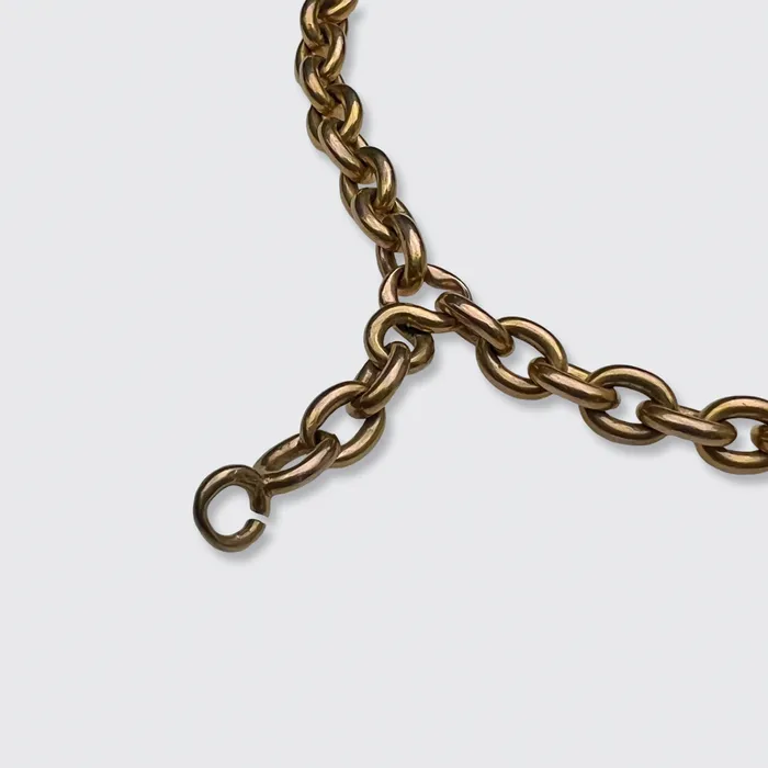 21stfinds Bracelets Chain Link Bracelet with Charm Chain
