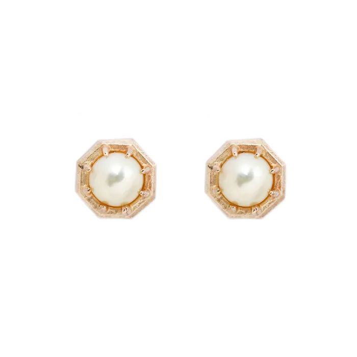 Akoya Pearl Studs Lauren Wolf Jewelry Earrings