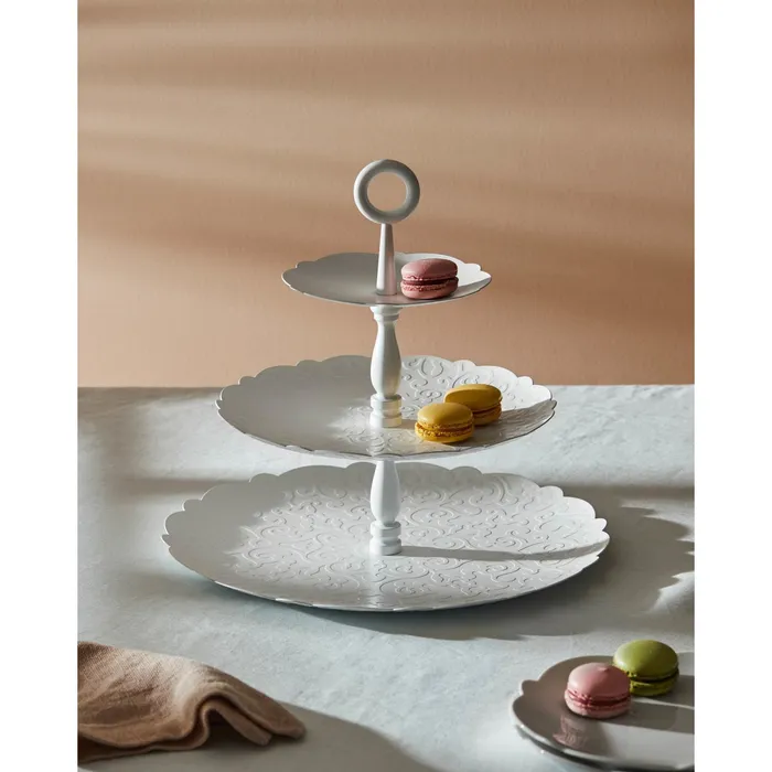 Alessi Alessi Dressed ThreeDish Stand Stainless Steel Bracelets Alessi Alessi Dressed ThreeDish Stand Stainless Steel Bracelets