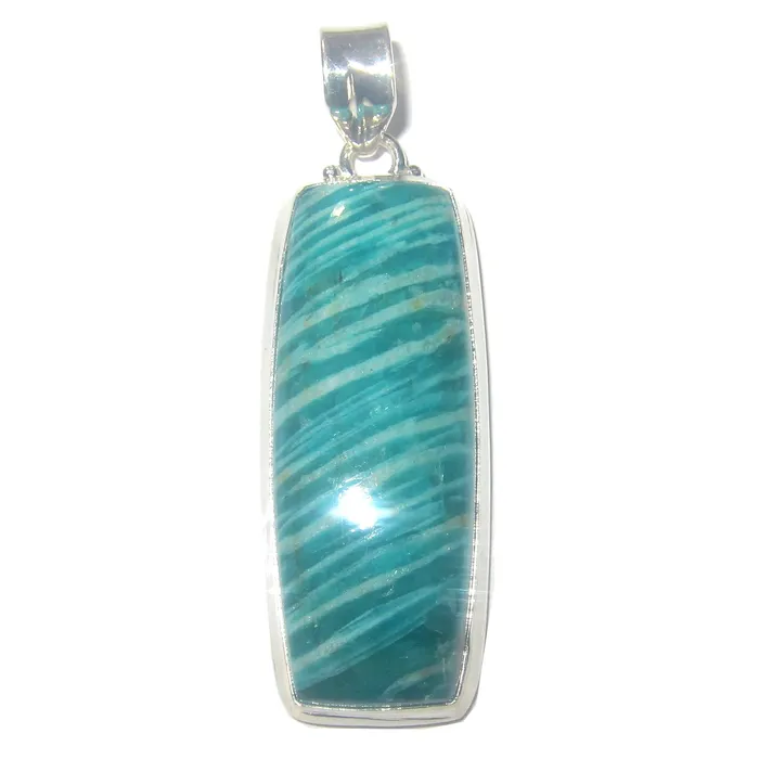 Amazonite Pendant Amazing Soul Aqua Green Gem Sterling Silver Satin Crystals Necklaces Amazonite Pendant Amazing Soul Aqua Green Gem Sterling Silver Satin Crystals Necklaces
