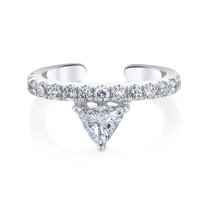 anitako LUXE TRIANGLE DIAMOND EAR CUFF Earrings
