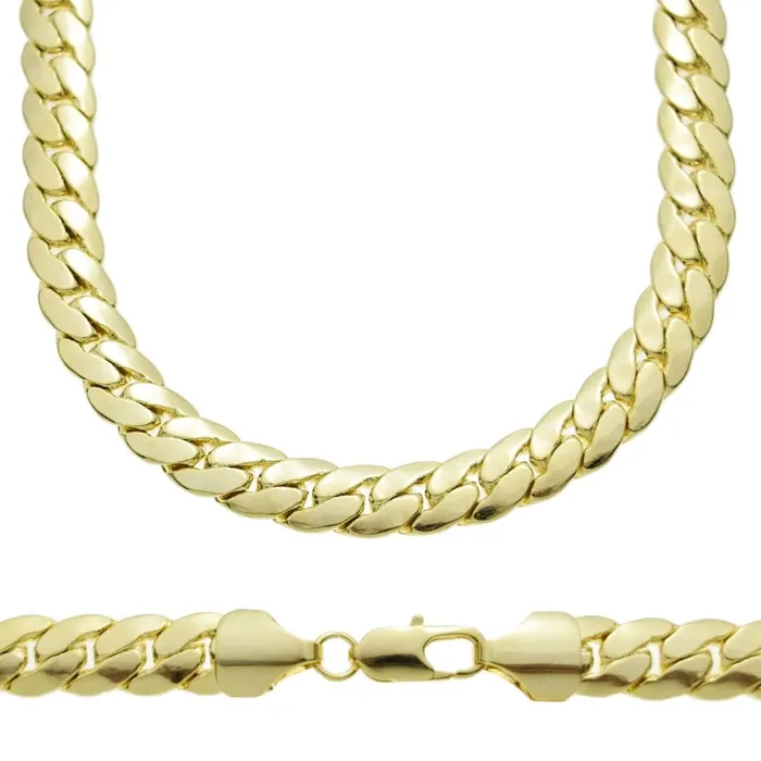 Bling Cartel Admin Necklaces 14K Gold Plated Miami Cuban Chain Necklace 30 x 10MM Bling Cartel Admin Necklaces 14K Gold Plated Miami Cuban Chain Necklace 30 x 10MM
