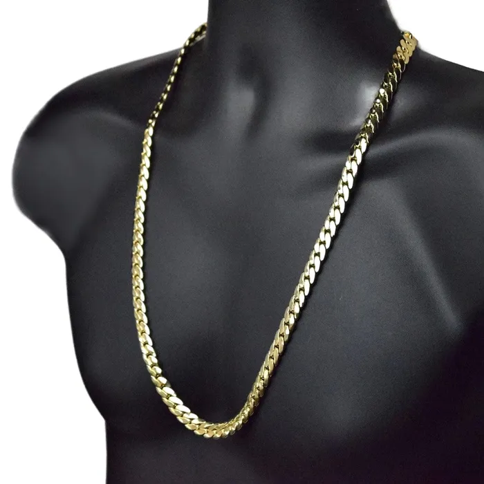 Bling Cartel Admin Necklaces 14K Gold Plated Miami Cuban Chain Necklace 30 x 10MM Bling Cartel Admin Necklaces 14K Gold Plated Miami Cuban Chain Necklace 30 x 10MM