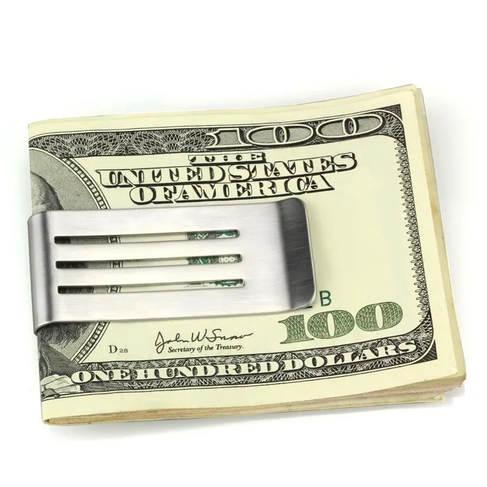 Bracelets Alamode LO3383 High polished no plating Stainless Steel Money clip with No Stone Bracelets Alamode LO3383 High polished no plating Stainless Steel Money clip with No Stone