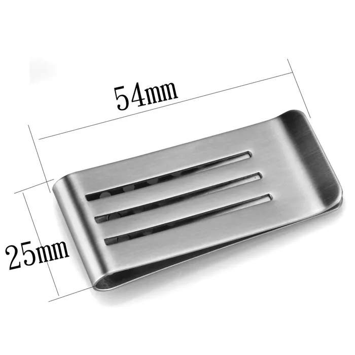 Bracelets Alamode LO3383 High polished no plating Stainless Steel Money clip with No Stone