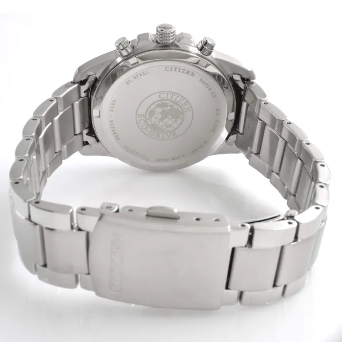 Bracelets Citizen Mens Watch EcoDrive Chronograph Blue Dial Silver Bracelet AT020056L Citizen Bracelets Citizen Mens Watch EcoDrive Chronograph Blue Dial Silver Bracelet AT020056L Citizen